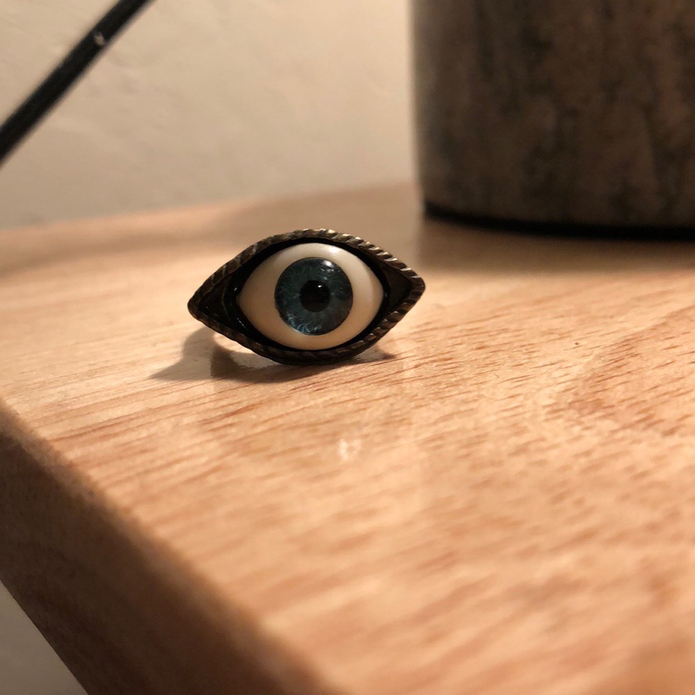 Evil eye ring